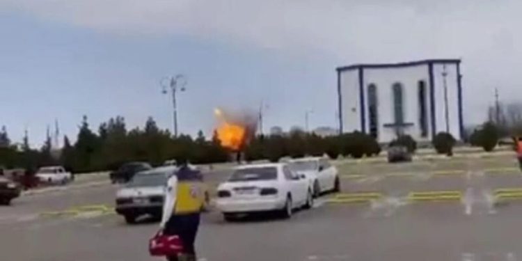 Azerbaycan’da havalimanına İHA saldırısı